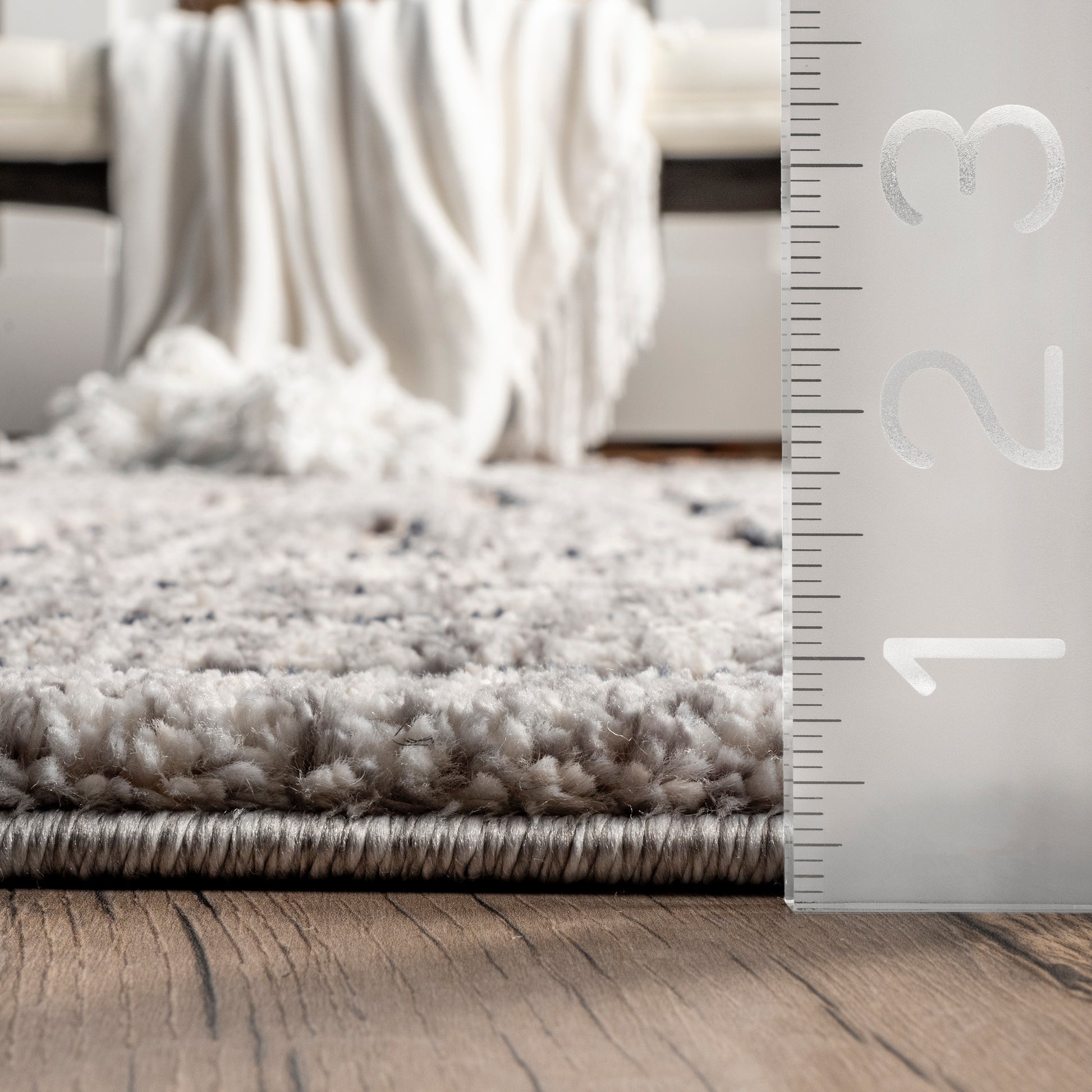 Nuloom Lea Maze Nle2346A Gray Area Rug