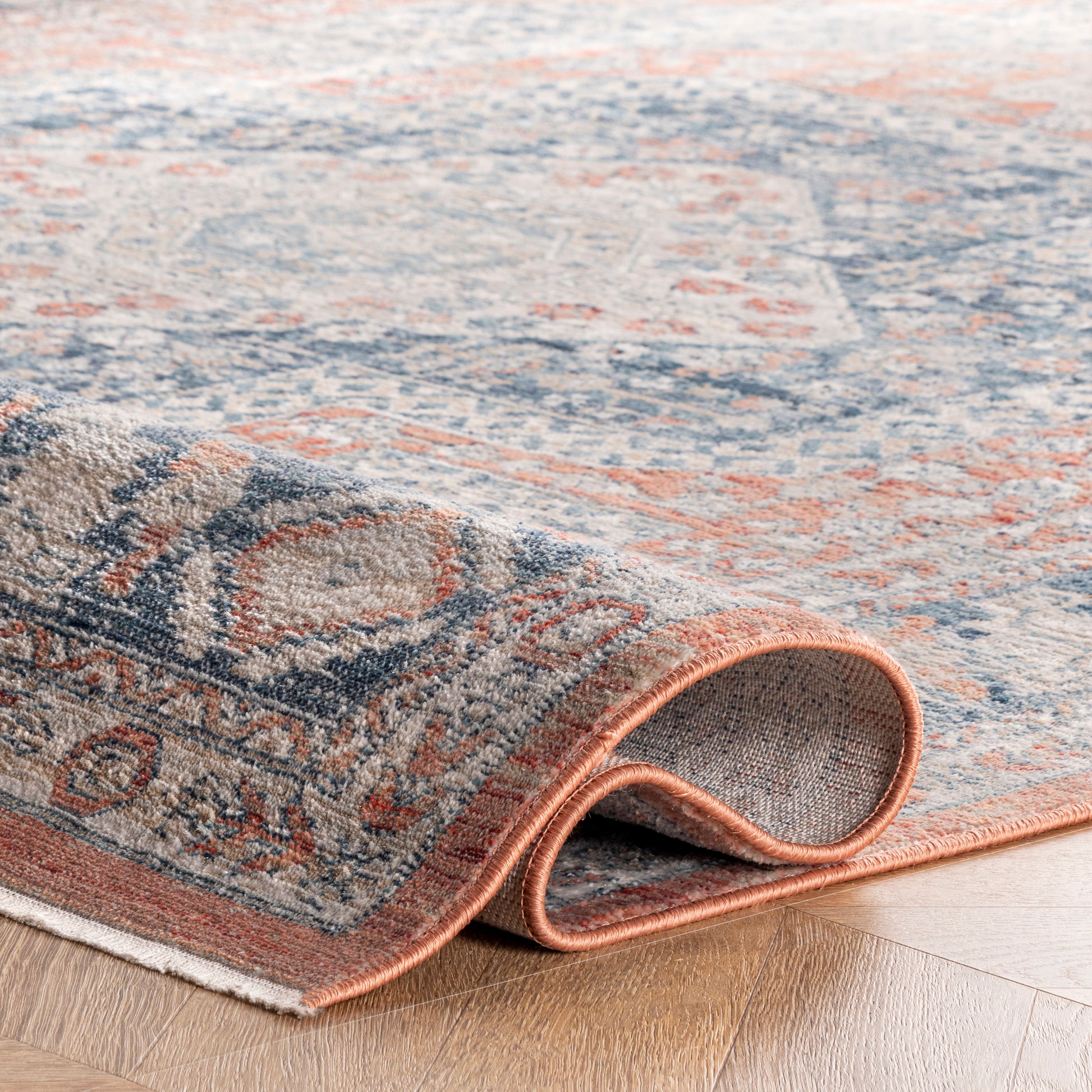 Nuloom Westlyn Nwe2382B Rust Area Rug