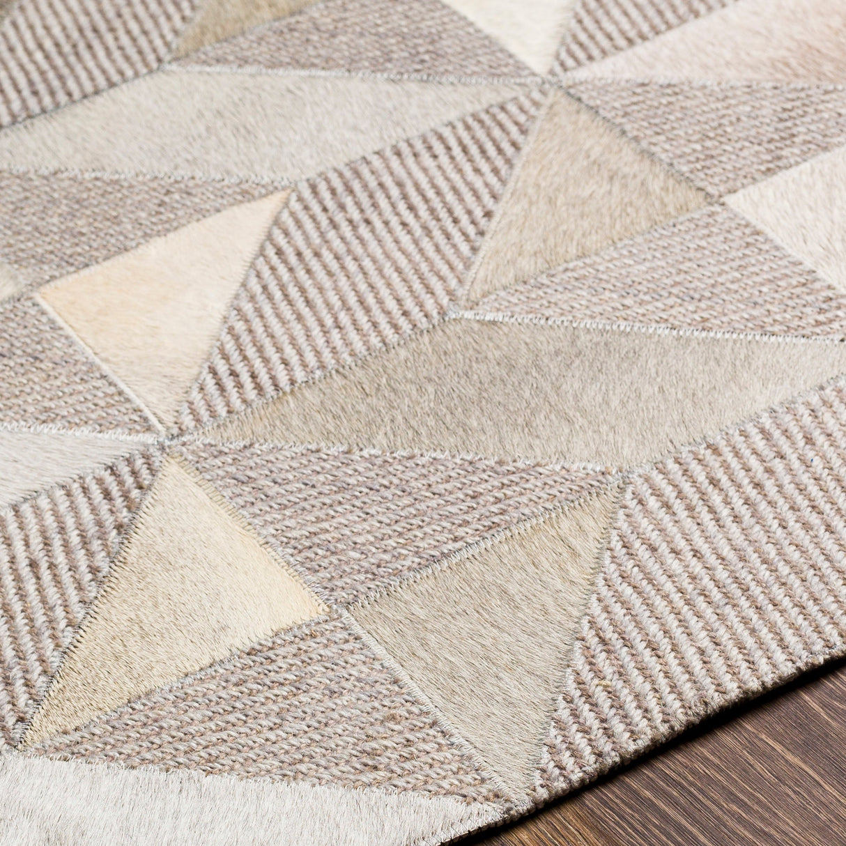 Surya Jardin Jrd-2301 Light Gray, Medium Gray, Cream, Beige Rugs.