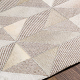 Surya Jardin Jrd-2301 Light Gray, Medium Gray, Cream, Beige Rugs.