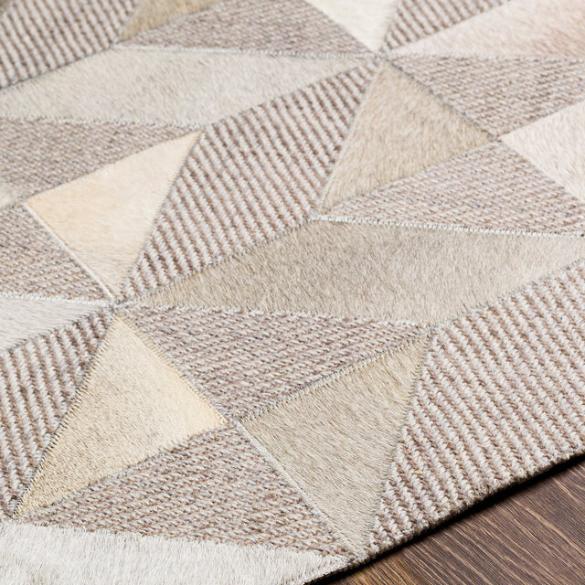 Surya Jardin Jrd-2301 Light Gray, Medium Gray, Cream, Beige Rugs.