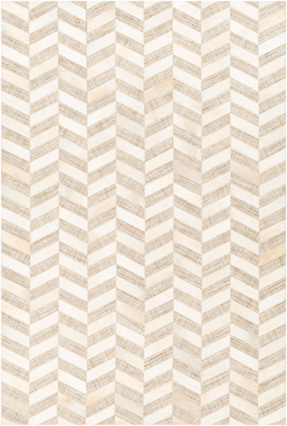 Surya Jardin Jrd-2304 Light Gray, Beige, Ivory, Taupe Area Rug