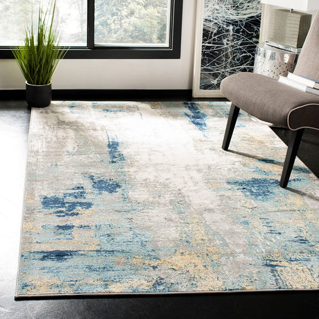 Safavieh Jasper Jsp101A Grey/Gold Rug.