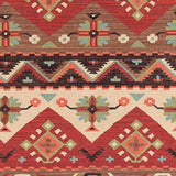Surya Jewel Tone jt-8 Red / Brown / Beige / Turquoise Rugs.