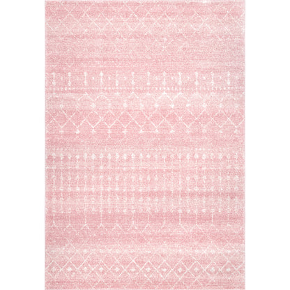 Nuloom Moroccan Blythe Nmo3123K Pink Area Rug