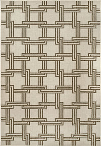 Nuloom Malaya Greek Trellis Nma2876B Ivory Area Rug