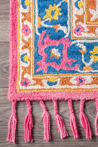 Nuloom Vintage Ceridwen Nvi3275A Pink Area Rug