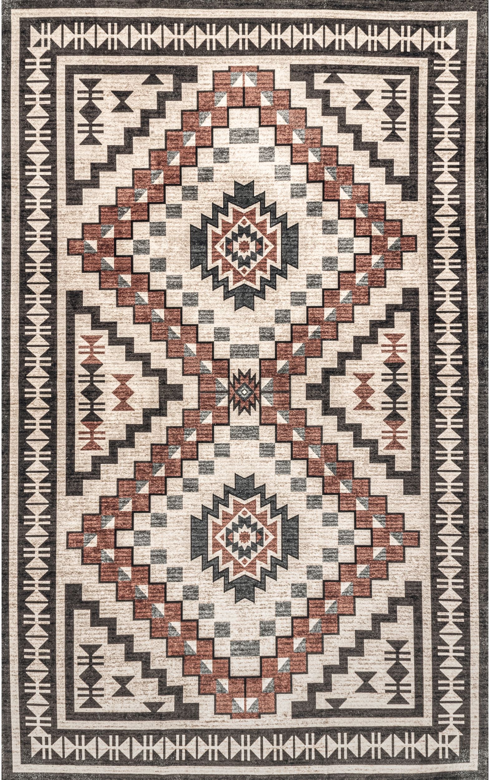 AreaRugs.com Wavaj Nwa1094A Beige Area Rug