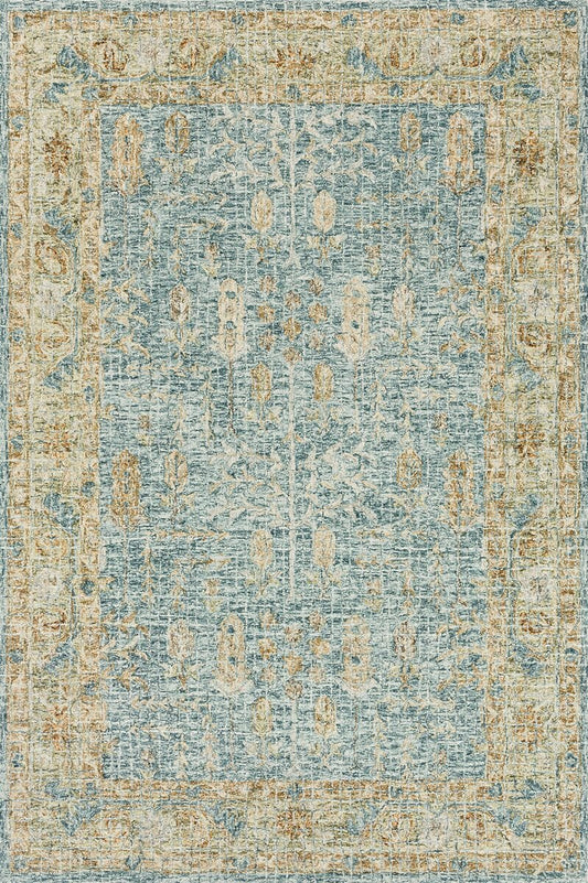 Loloi Julian Ji-05 Blue / Gold Vintage / Distressed Area Rug