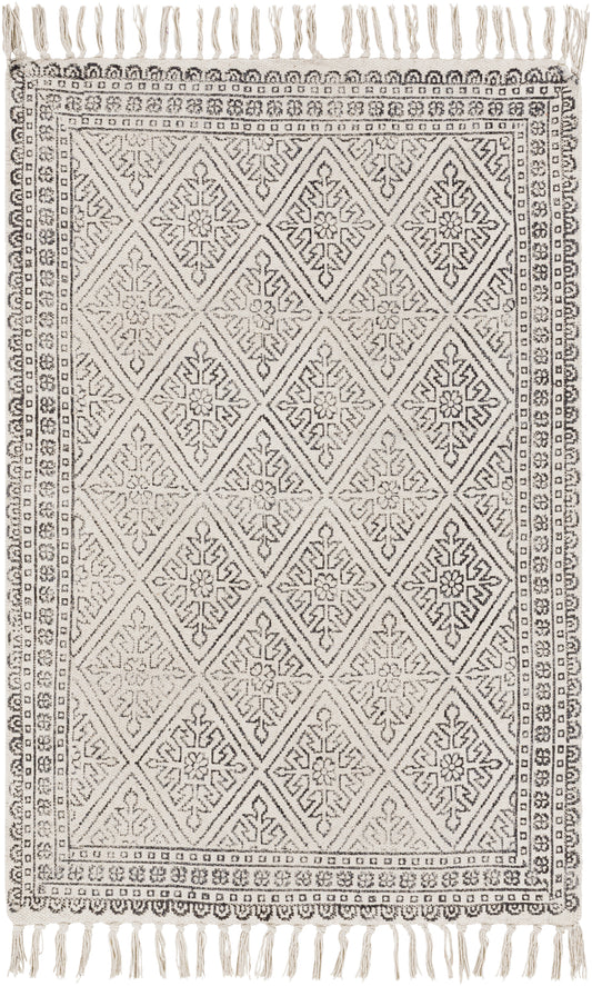 Surya July Juy-2300 Black, Khaki Area Rug