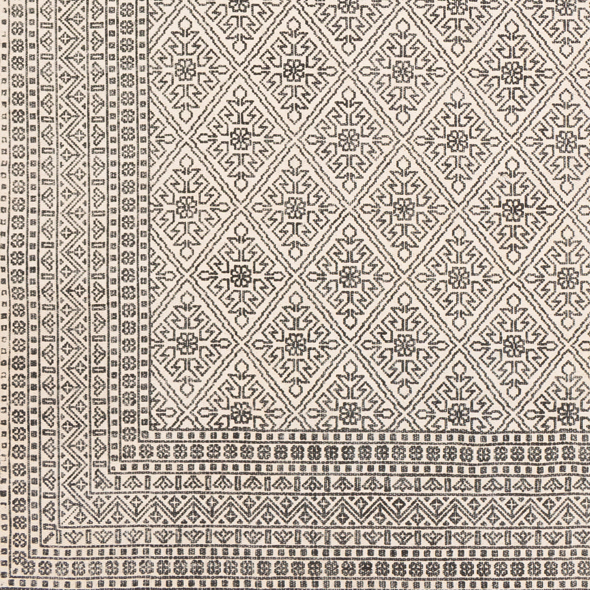 Surya July Juy-2300 Black, Khaki Rugs.