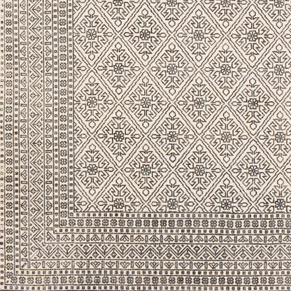 Surya July Juy-2300 Black, Khaki Area Rug