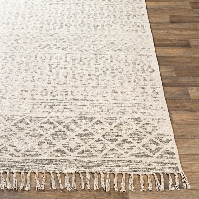 Surya July Juy-2302 Charcoal, Beige Rugs.