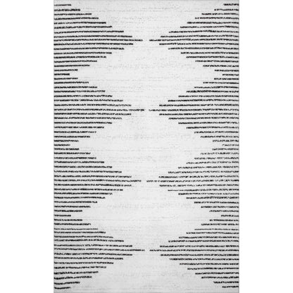 AreaRugs.com Wavaj Nwa1049A White Area Rug