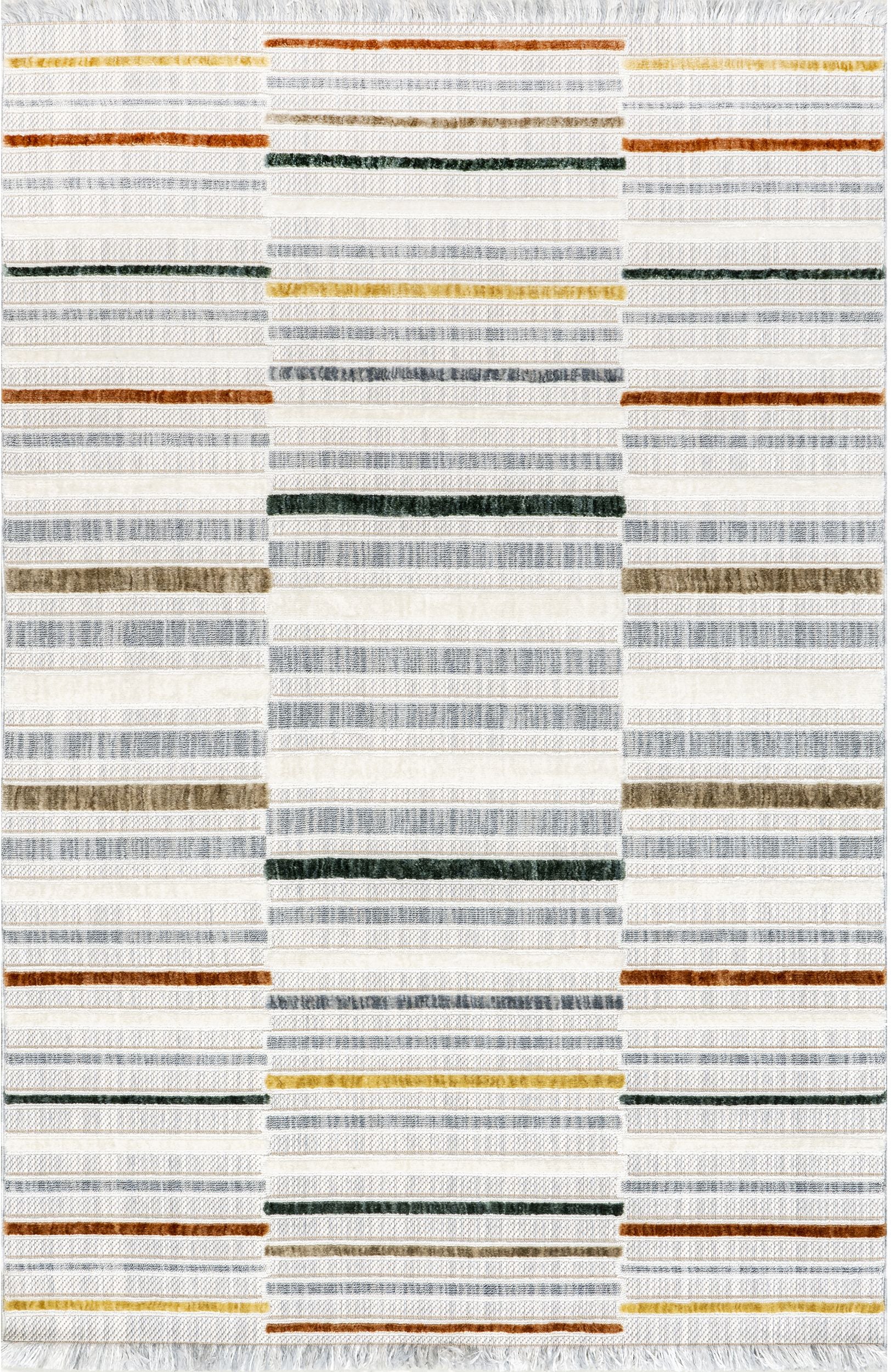 Nuloom Zasu Colorful Nza1350A Light Gray Area Rug