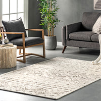 Nuloom Miranda Moroccan Textured Nmi3305A Ivory Area Rug