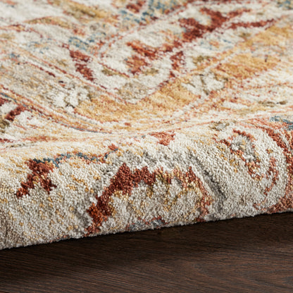 Nourison Sahar Shr02 Rust Area Rug