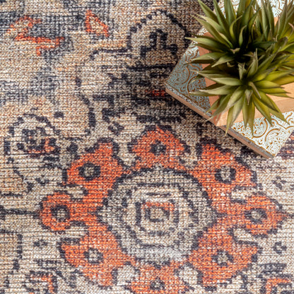 Nuloom Esmeralda Nes2608A Rust Area Rug