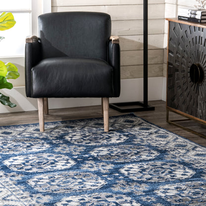 Nuloom Shea Vintage Nsh3234A Blue Area Rug