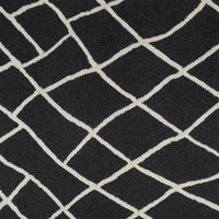 Feizy Lusk I8085 Black/Ivory Area Rug