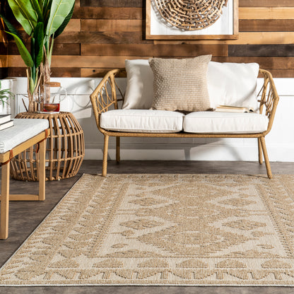 Nuloom Miesha Persiantransitional Nmi2222A Beige Area Rug