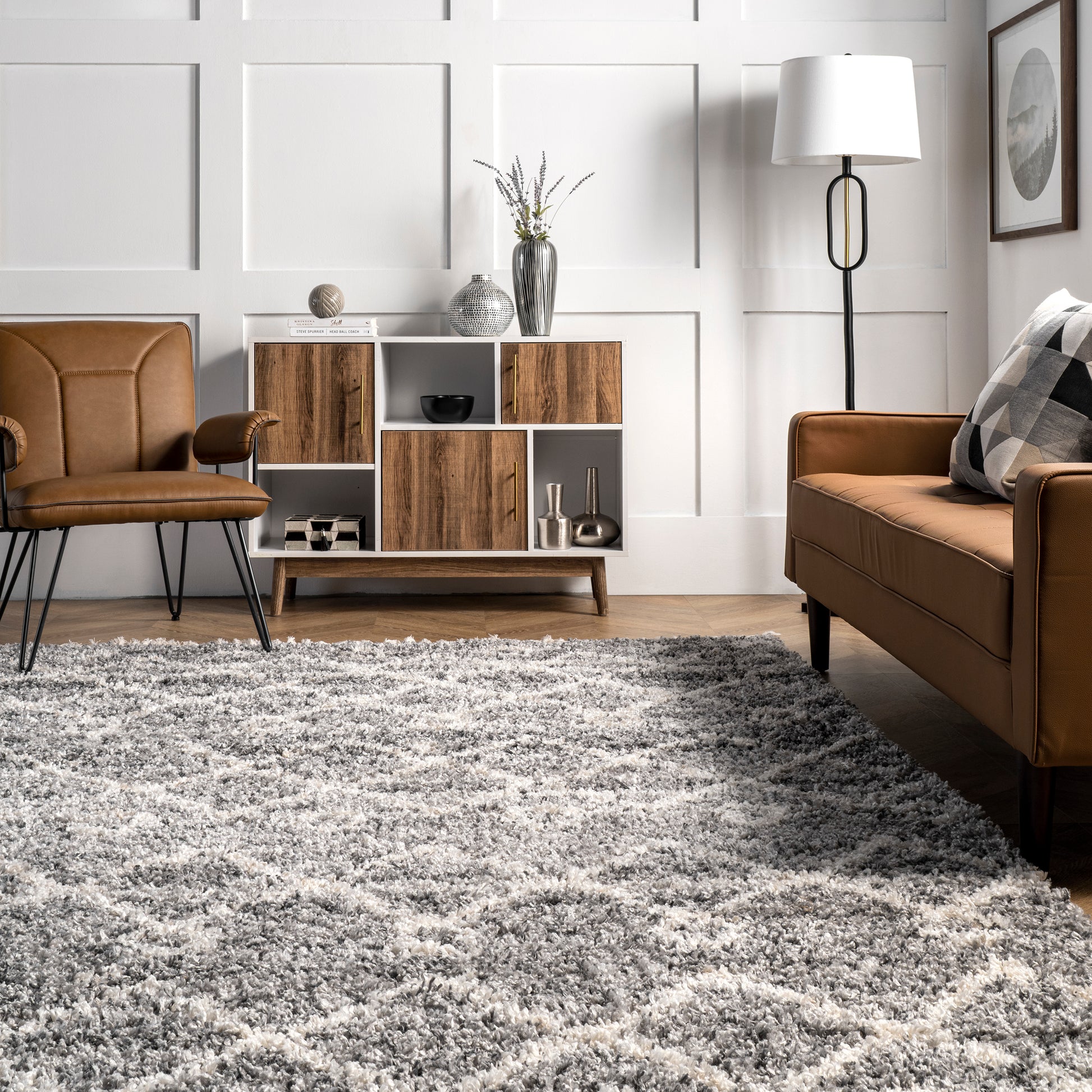 Nuloom Kristi Nkr2284A Gray Area Rug