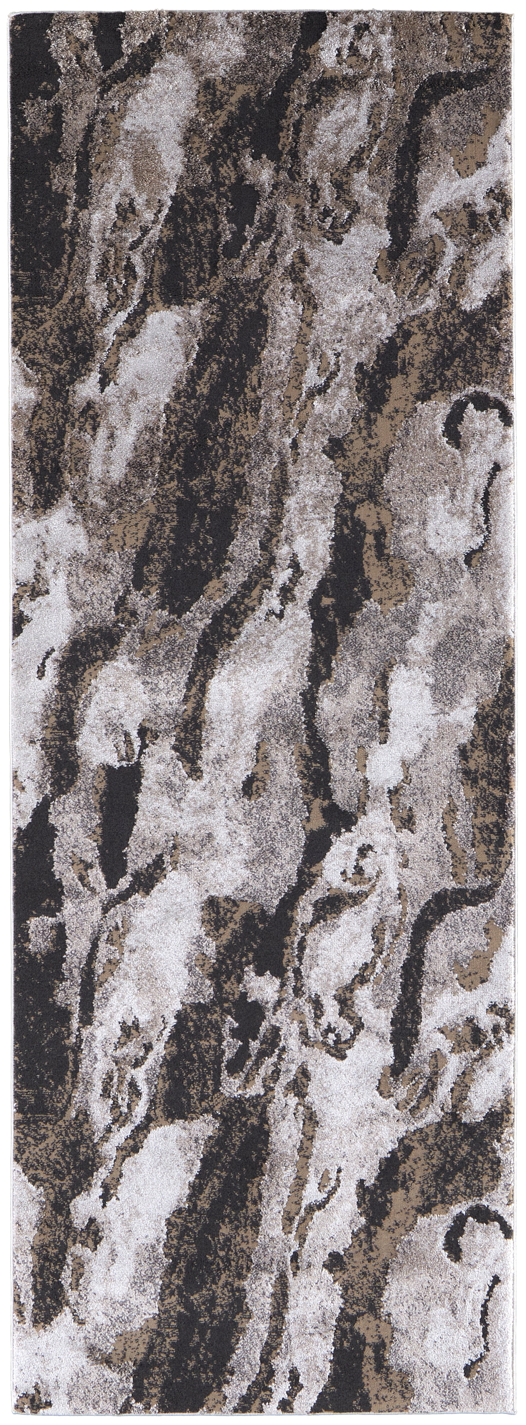 Feizy Vancouver 39Fgf Charcoal/Beige Area Rug