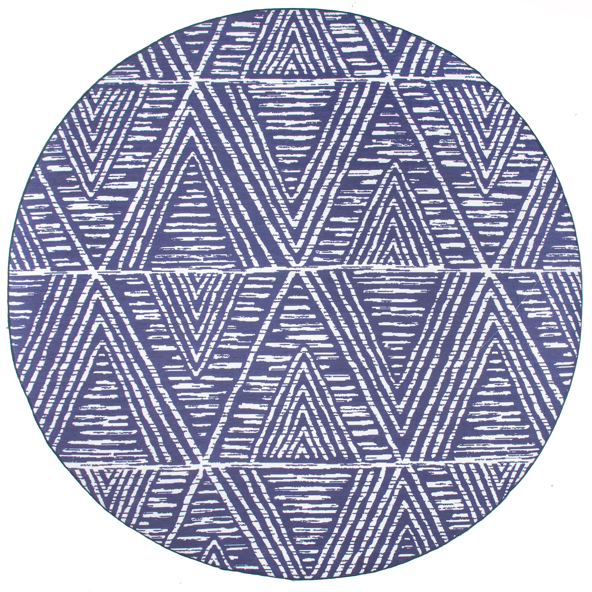 AreaRugs.com Wavaj Nwa1002A Blue Area Rug