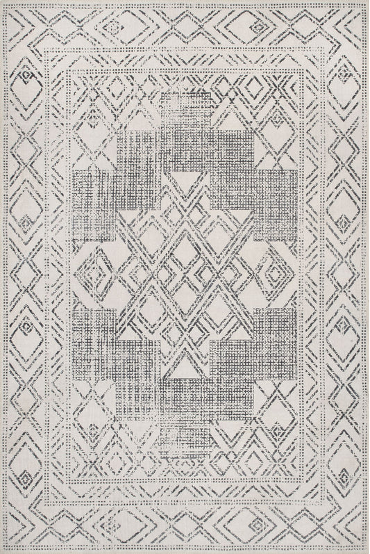 AreaRugs.com Wavaj Nwa1054A Light Gray Area Rug