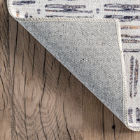 AreaRugs.com Wavaj Nwa1088B Light Gray Area Rug