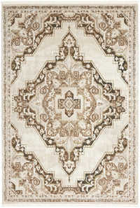 Nourison Carina Cna01 Mocha Silver Area Rug