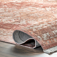 Nuloom Lorena Hand Nlo3415A Rust Area Rug