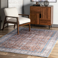 Nuloom Floral Carole Nfl2806A Olive Area Rug