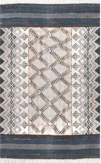 Nuloom Tribal Reita Ntr3055A Gray Area Rug