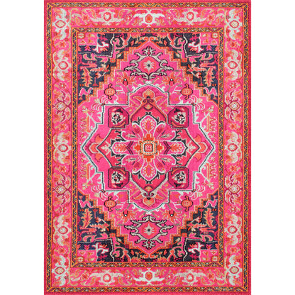 Nuloom Vintage Mackenzie Nvi2239C Violet Pink Area Rug