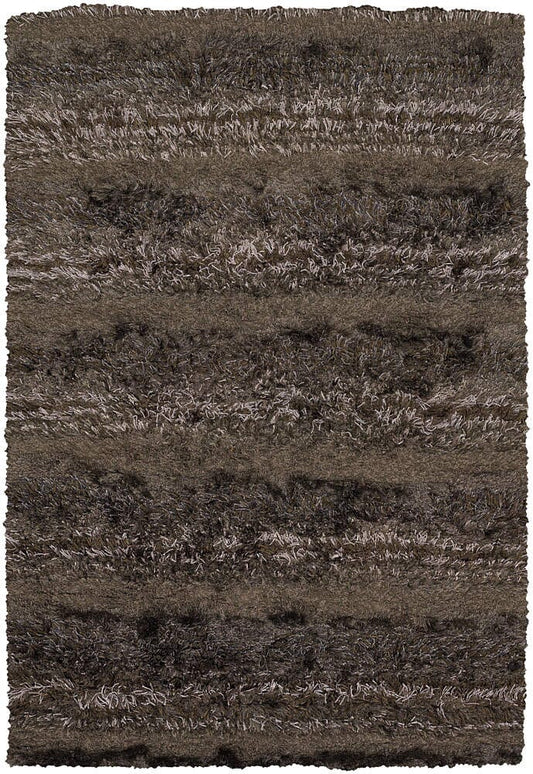 Chandra Kappa kap15502 Brown Shag Area Rug