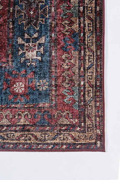 Momeni Karachi Kar-1 Burgundy Area Rug