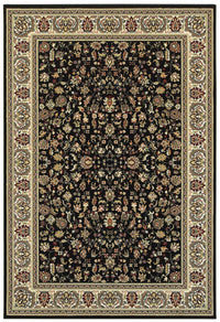 Oriental Weavers Sphinx Kashan 108B1 Black / Ivory Area Rug