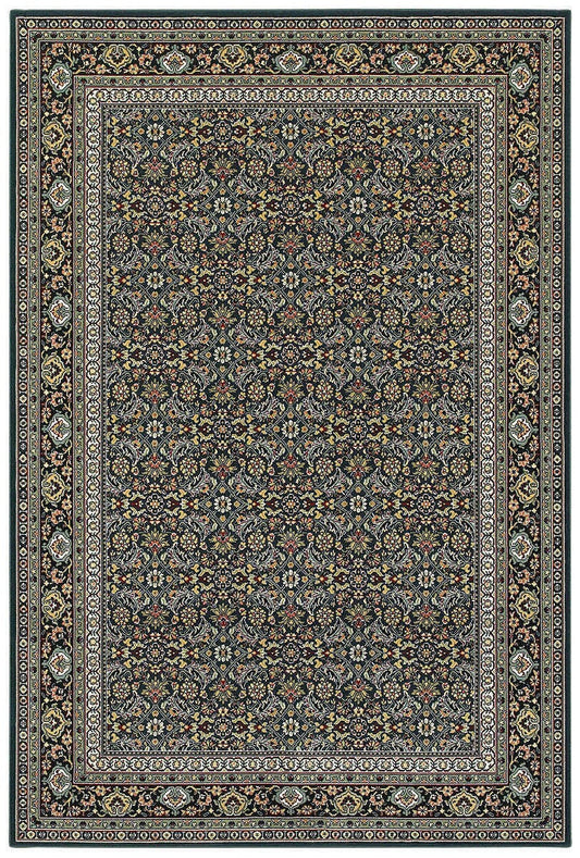 Oriental Weavers Sphinx Kashan 180L1 Navy / Multi Area Rug