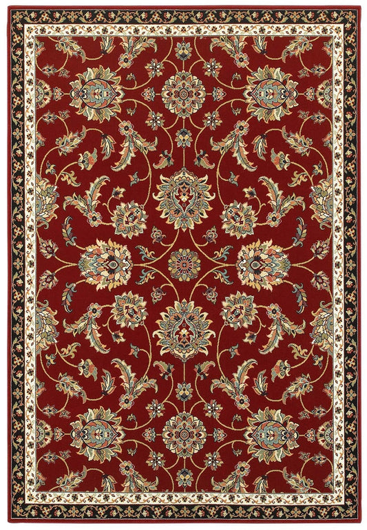 Oriental Weavers Sphinx Kashan 370Ri Red / Multi Area Rug