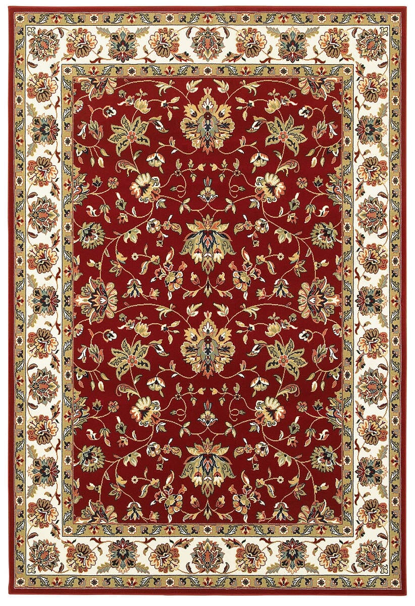 Oriental Weavers Sphinx Kashan 4929R Red / Ivory Area Rug