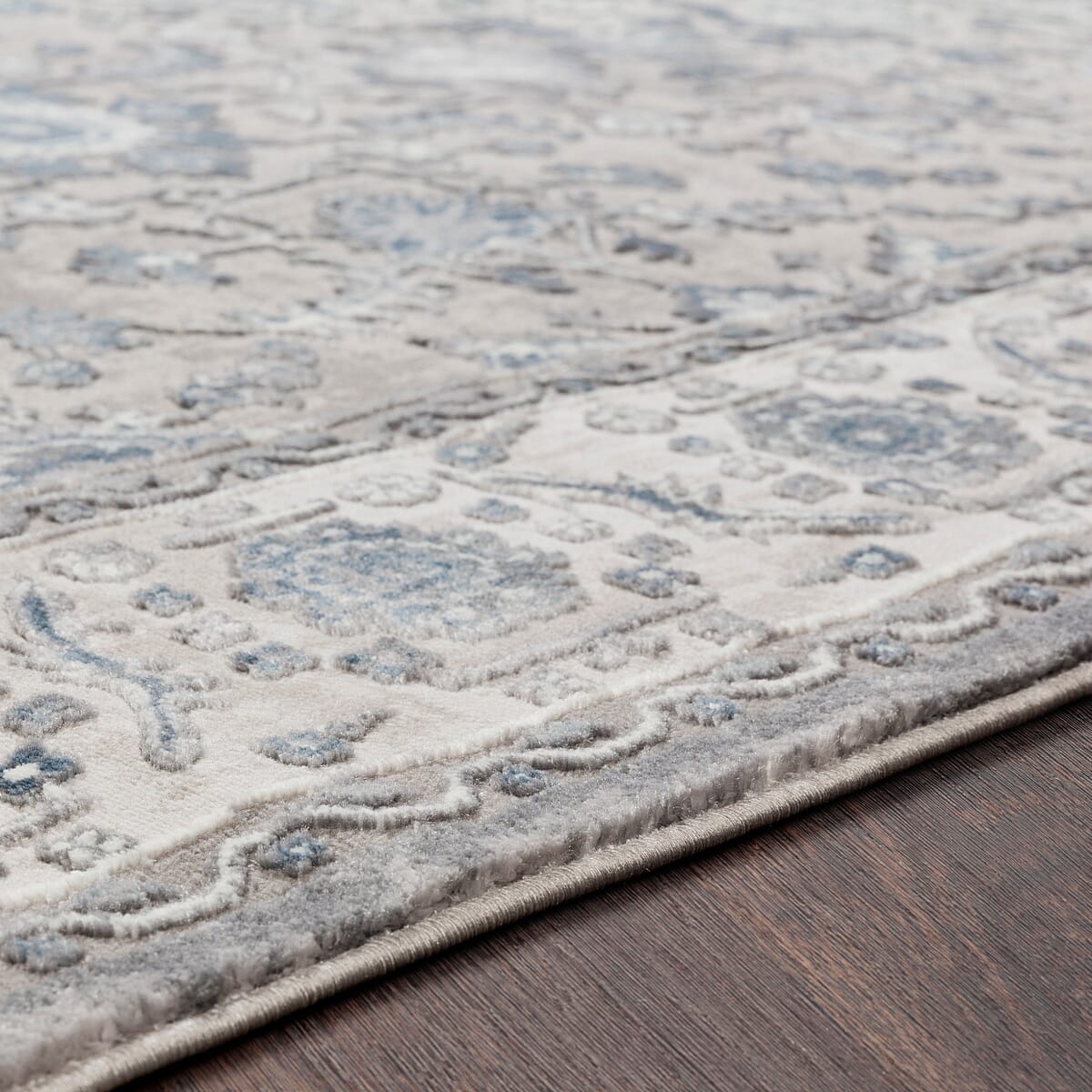 Surya Katmandu Kat-2304 Navy, Denim, Charcoal, Light Gray Rugs.