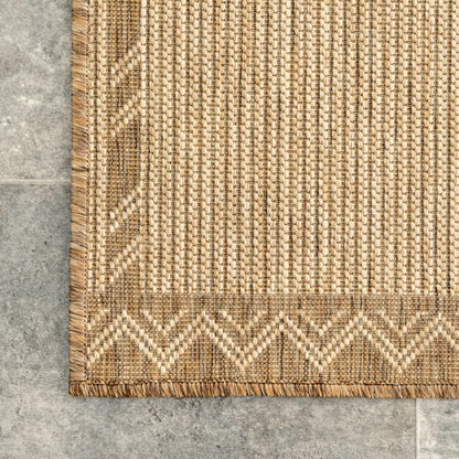 Nuloom Aria Tribal Transitional Nar1809A Beige Area Rug