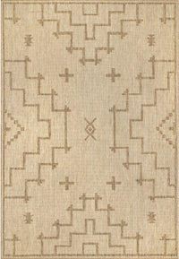 Nuloom Breanna Global Inspired Tribal Nbr1813A Beige Area Rug