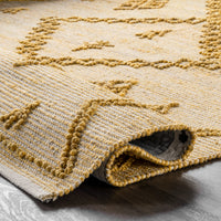 Nuloom Julianne Moroccan Nju3307D Yellow Area Rug