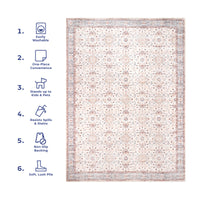 AreaRugs.com Wavaj Nwa1167A Beige Area Rug