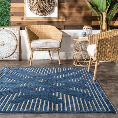 Nuloom Onita Transitional Non2367A Blue Area Rug