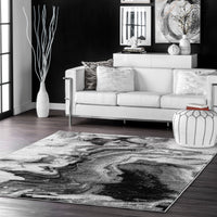 Nuloom Remona Modern Nre1504A Gray Area Rug