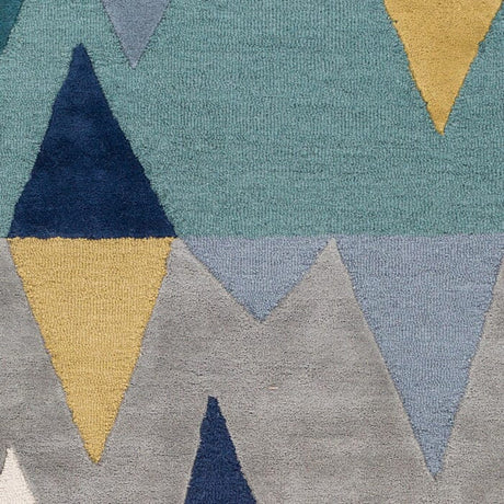 Surya Kennedy Kdy-3012 Bright Blue, Aqua, Wheat, Navy Rugs.