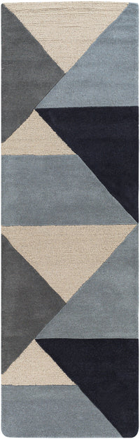 Surya Kennedy Kdy-3025 Navy, Taupe, Khaki, Charcoal Area Rug